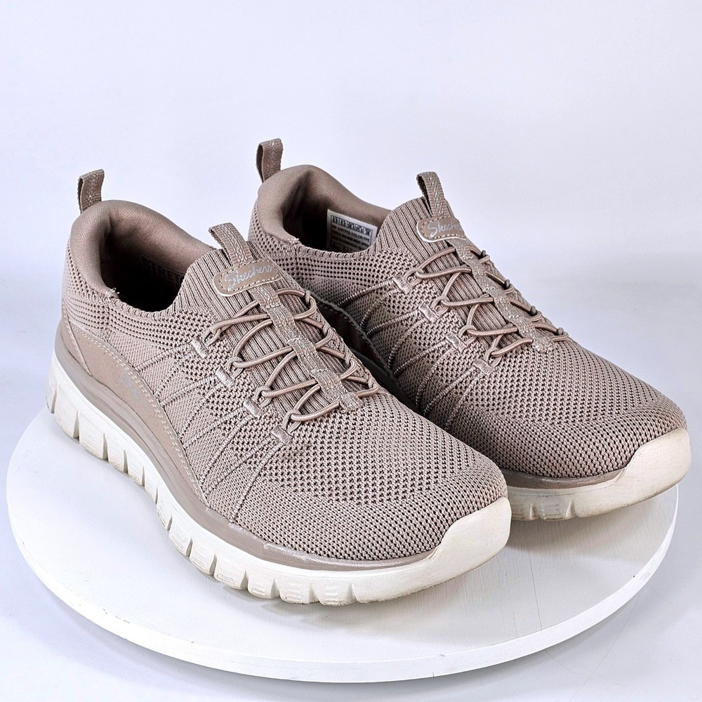 Skechers Sport Womens Summits Taupe Slip On Sneakers 100702 TPE Size 8.5